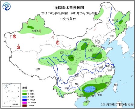 我國(guó)中東部地區(qū)將迎大范圍降雨 局地有大到暴雨