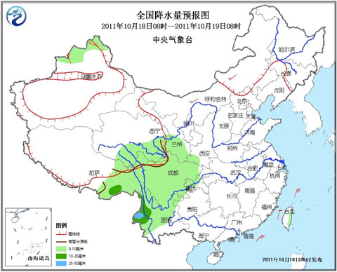 全國升溫勢(shì)頭不減 陰雨繼續(xù)固守西南