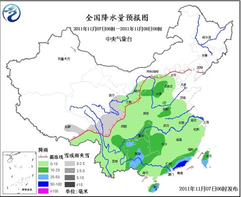 未來三天降水將覆蓋我國中東部大部地區(qū)