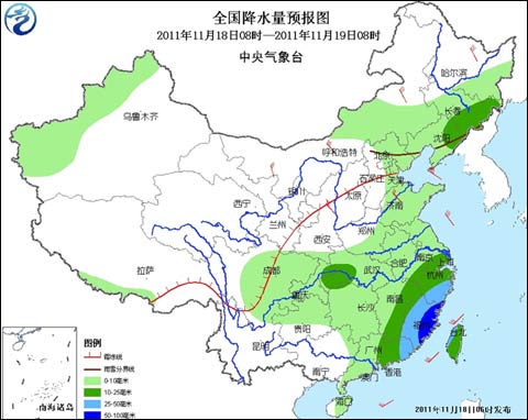 東北局地有暴雪 東南沿海有大到暴雨