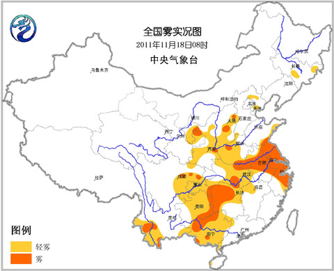 北方逐漸轉(zhuǎn)晴 雨水范圍向南收縮