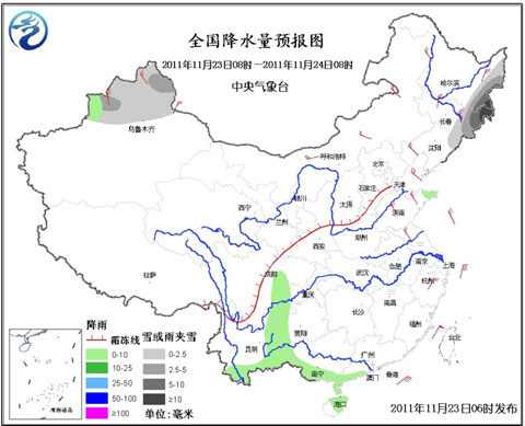 東北東部雪紛飛 全國其他大部將晴至周末