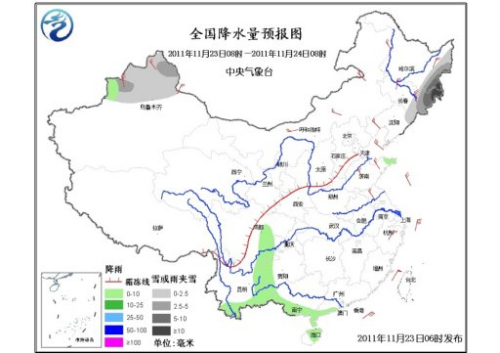 未來三天吉林等地有較強降雪 冷空氣影響北方地區(qū)