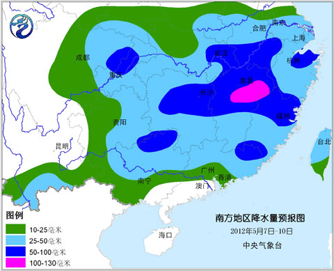 江淮江南等地迎明顯降水 華北黃淮晴熱緩和