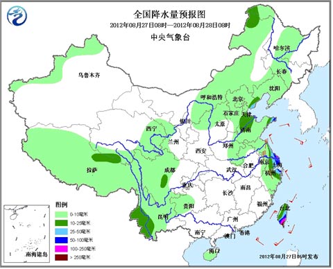 冷空氣東移 華北黃淮降雨降溫