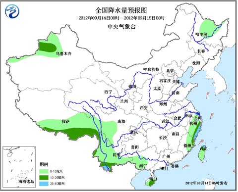 全國雨水減少雨勢減弱 江南華南等地降溫繼續(xù)