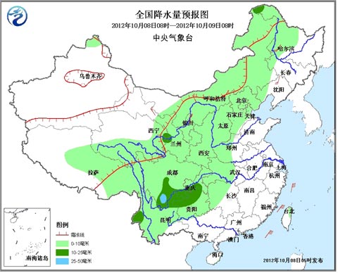 西北華北等地迎大風降溫降雨 西南持續(xù)陰雨