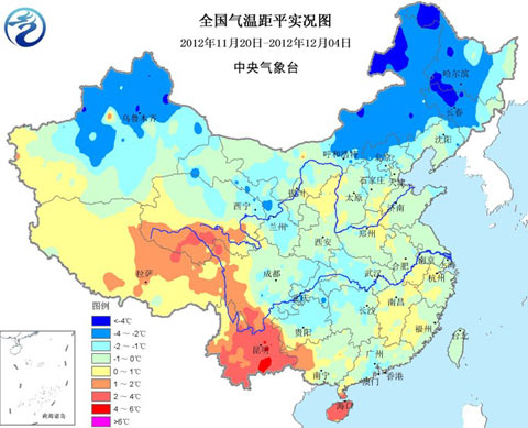 冷空氣接連入侵北方 氣溫將持續(xù)偏低