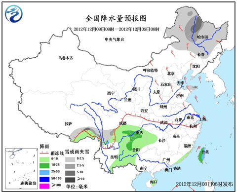 北方部分地區(qū)氣溫仍偏低 東北等地有明顯降雪