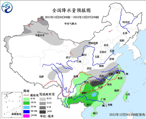 新疆北部降雪頻繁 南方地區(qū)迎大范圍降水 