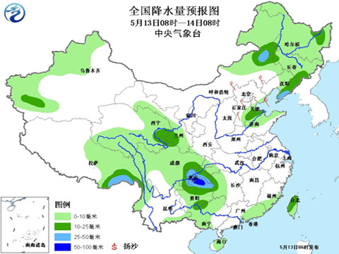 長江中下游氣溫或創(chuàng)新高 明起南方降雨再登場