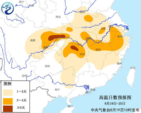 未來(lái)一周南方高溫天氣將明顯緩解