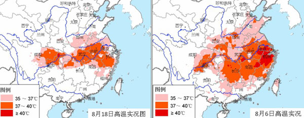 未來(lái)一周南方高溫天氣將明顯緩解