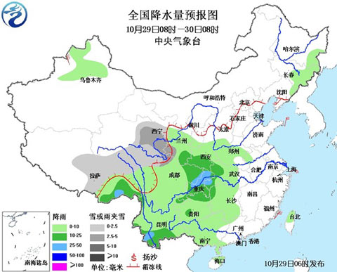 西南地區(qū)雨勢減弱 北方冬麥區(qū)將喜迎降水