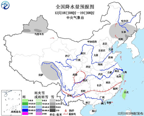 南方雨水停歇回溫?zé)o力 云貴持續(xù)低溫需防凍害