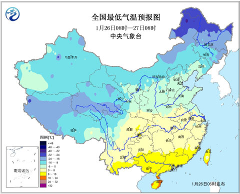 北方多地氣溫回升 江南將有2-6℃降溫