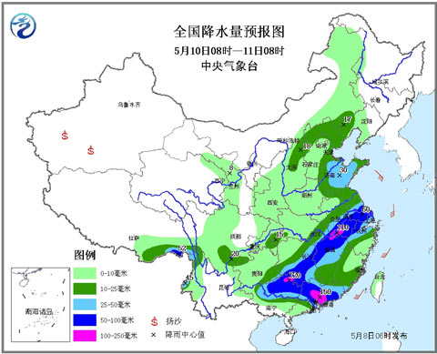 北方大風(fēng)降溫沙塵登場 南方有持續(xù)性暴雨