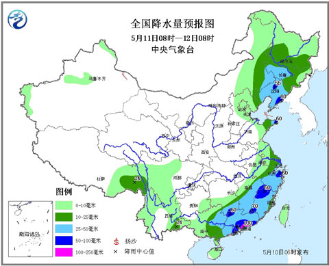 暴雨預(yù)警繼續(xù)發(fā)布 廣東廣西等地有大暴雨