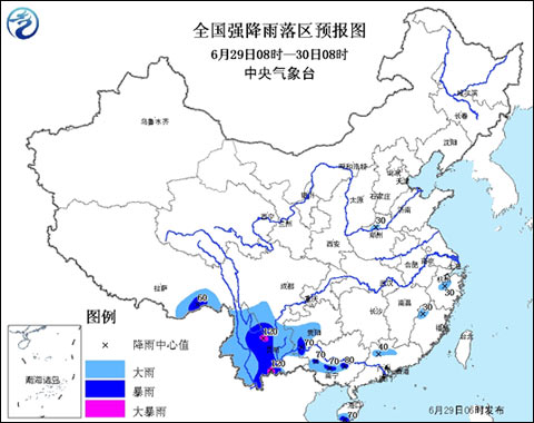 云南貴州仍有強降雨 京津等地晴熱持續(xù)