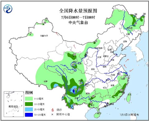 長(zhǎng)江中下游暫別雨水轉(zhuǎn)悶熱 黑龍江局地有暴雨