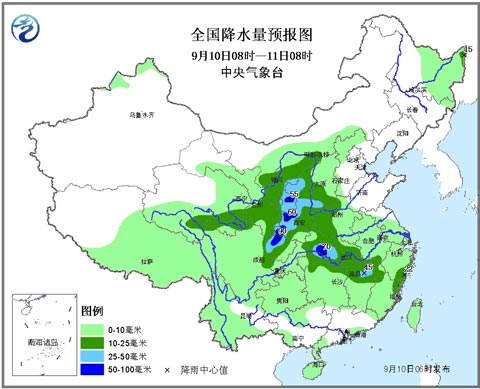 華西雨水不停歇 北方將迎大風(fēng)降溫