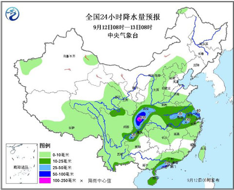 四川陜西持續(xù)強(qiáng)降雨 北方局地降10℃