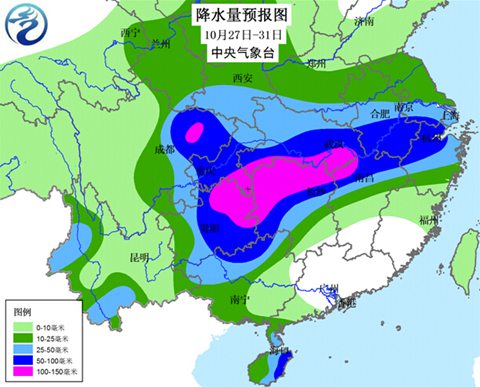 長江中下游迎降雨 華北霧霾散明又來