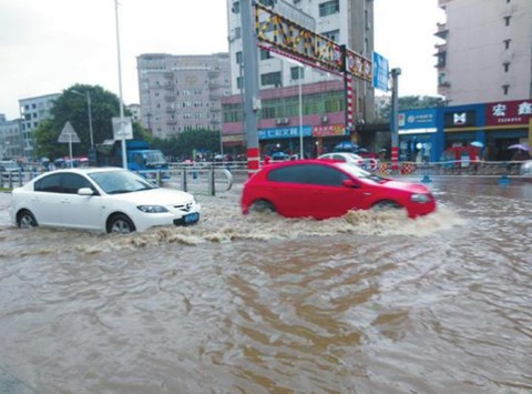 湖南江西等地迎暴雨 利于緩解旱情