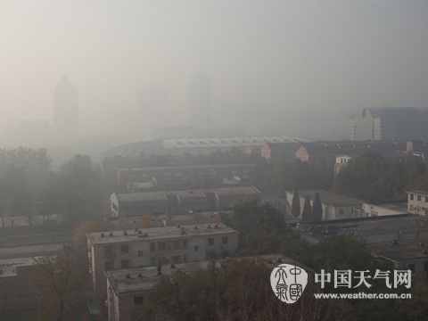 月底前無強(qiáng)冷空氣 京津冀等有中到重度霾