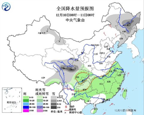 華北黃淮雪后風(fēng)大氣溫降 東北有暴雪