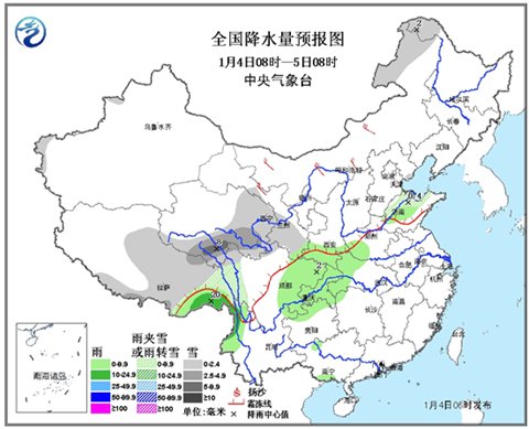 華北黃淮霧霾持續(xù) 明起全國大部迎雨雪