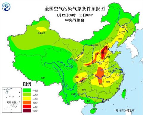 華北黃淮今起霾天再現(xiàn) 或中至重度污染