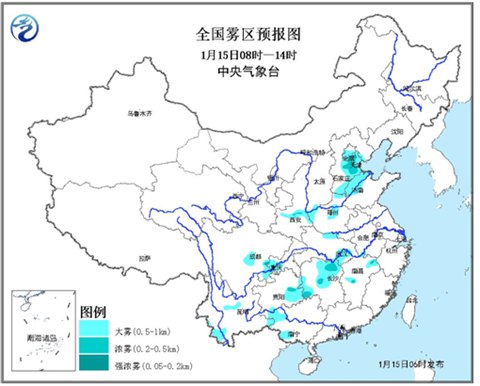 京津冀等風來明天霾散 新疆內(nèi)蒙古有雪