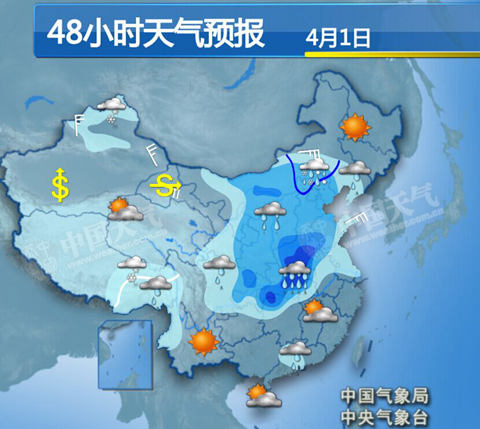 北方10多省市春雨滋潤 新疆甘肅有沙塵