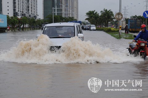 【海南局地大暴雨】 華北黃淮等地遭“霾”伏