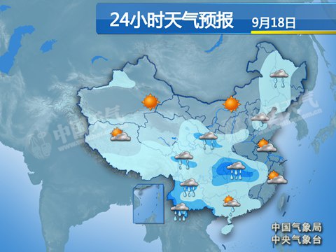 【湖北重慶等地有大到暴雨】 華北黃淮霾漸散