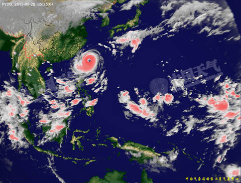 臺風(fēng)“杜鵑”今登臺灣 沿海地區(qū)大到暴雨