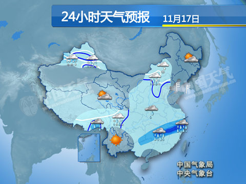 北方大部雨雪降溫 浙江湖南等局地暴雨