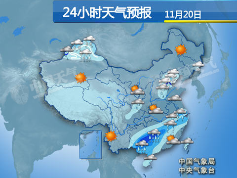 周末北方【7省市】有暴雪 南方陰雨持續(xù)