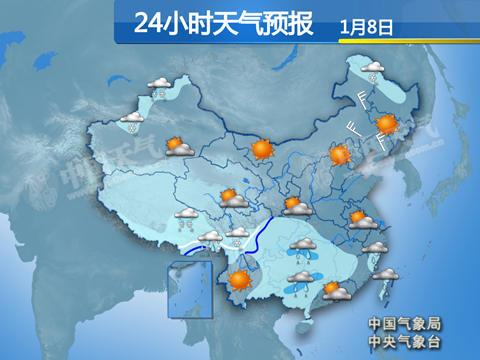 【陜西河南】局地仍有霾 南方陰雨連綿